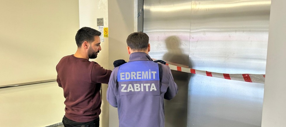 EDREMİT'TE ASANSÖRLER DENETLENİYOR!