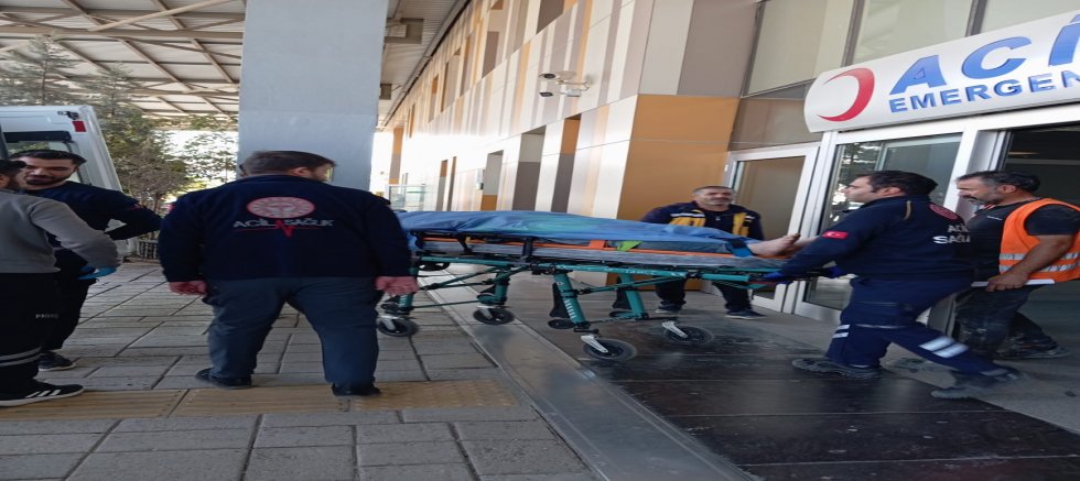 VAN'DA ŞEHİR HASTANESİ İNŞAATINDA KAZA: 1 İŞÇİ YARALANDI 