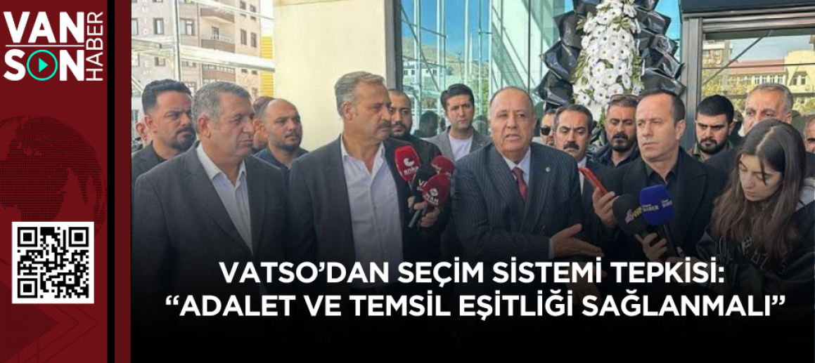 VATSO’dan Seçim Sistemi Tepkisi: “Adalet ve Temsil Eşitliği Sağlanmalı”