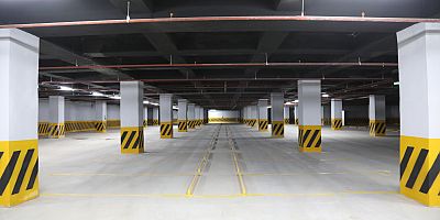 BEŞYOL MiLLET BAHÇESİNİN KAPALI OTOPARKI HİZMETE AÇILDI