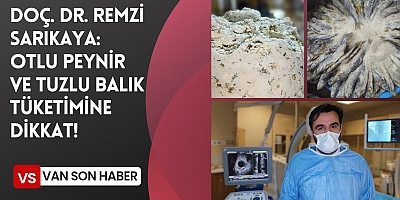DOÇ. DR. REMZİ SARIKAYA: OTLU PEYNİR VE TUZLU BALIK TÜKETİMİNE DİKKAT!