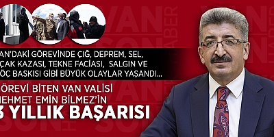 VAN VALİSİ MEHMET EMİN BİLMEZ