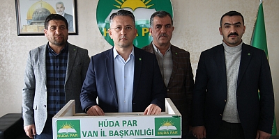 HÜDA PAR VAN'DA KENDİ ADAYLARIYLA SEÇİME GİRECEK 
