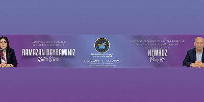 İPEKYOLU BELEDİYE EŞBAŞKANLARINDAN ÇİFTE BAYRAM MESAJI