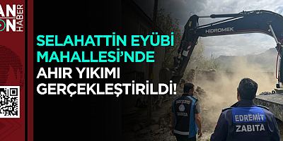 Selahattin Eyübi Mahallesi’nde Ahır Yıkımı Gerçekleştirildi Zabıta Müdürlüğü Ekipleri Çalışma Başlattı