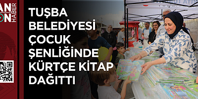 Tuşba Belediyesi Çocuk Şenliğinde Kürtçe Kitap Dağıttı