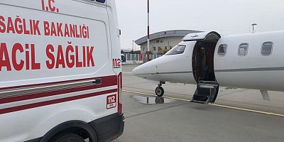 VAN'DA 15 GÜNLÜK BEBEK İÇİN AMBULANS UÇAK HAVALANDI