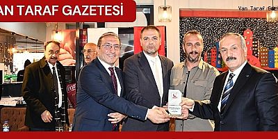 Van Taraf Gazetesine ödül!