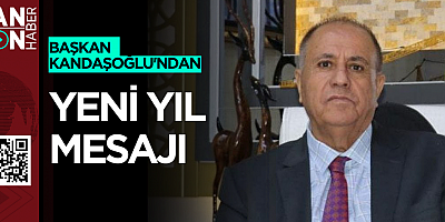 VATSO-DER BAŞKANI ZAHİR KANDAŞOĞLU'NDAN YENİ YIL MESAJI 